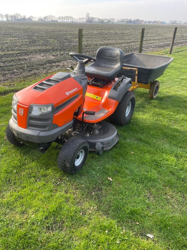 Husqvarna met kiepkar, Ophalen, Zo goed als nieuw, 50 cm of meer