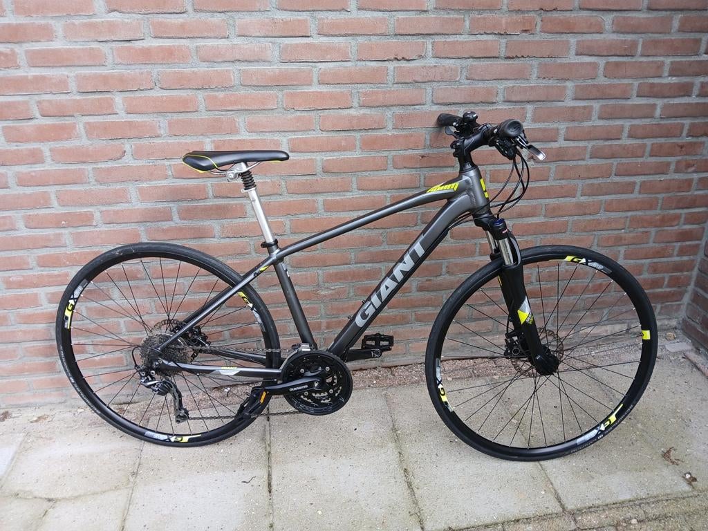 Giant Roam 1 Disc S Charcoal - 3x10 Versnellingen, Fietsen en Brommers, Versnellingen, Schijfrem, Giant, Minder dan 49 cm