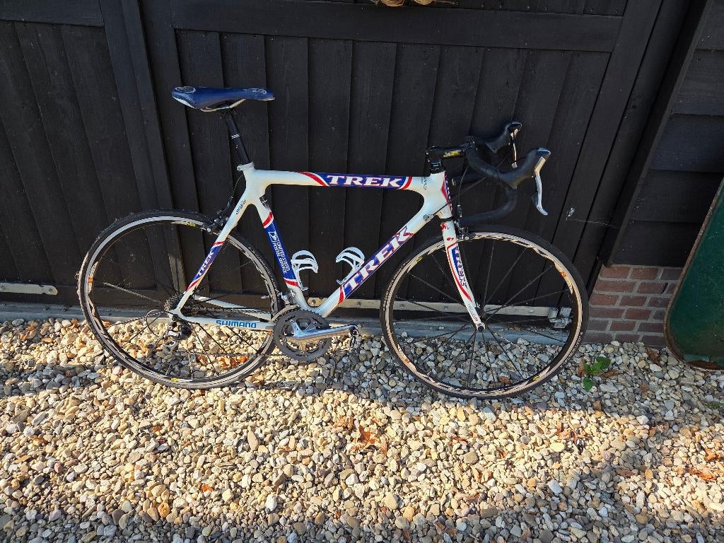 Trek Us Postal racefiets, Gebruikt, Carbon, Heren, Meer dan 20 versnellingen