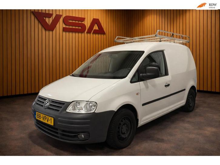 Volkswagen Caddy 2.0 SDI|Airco|Cruise|Trekhaak|Dakrek|gerevi, Auto's, Bestelauto's, Bedrijf, Te koop, ABS, Airconditioning, Boordcomputer