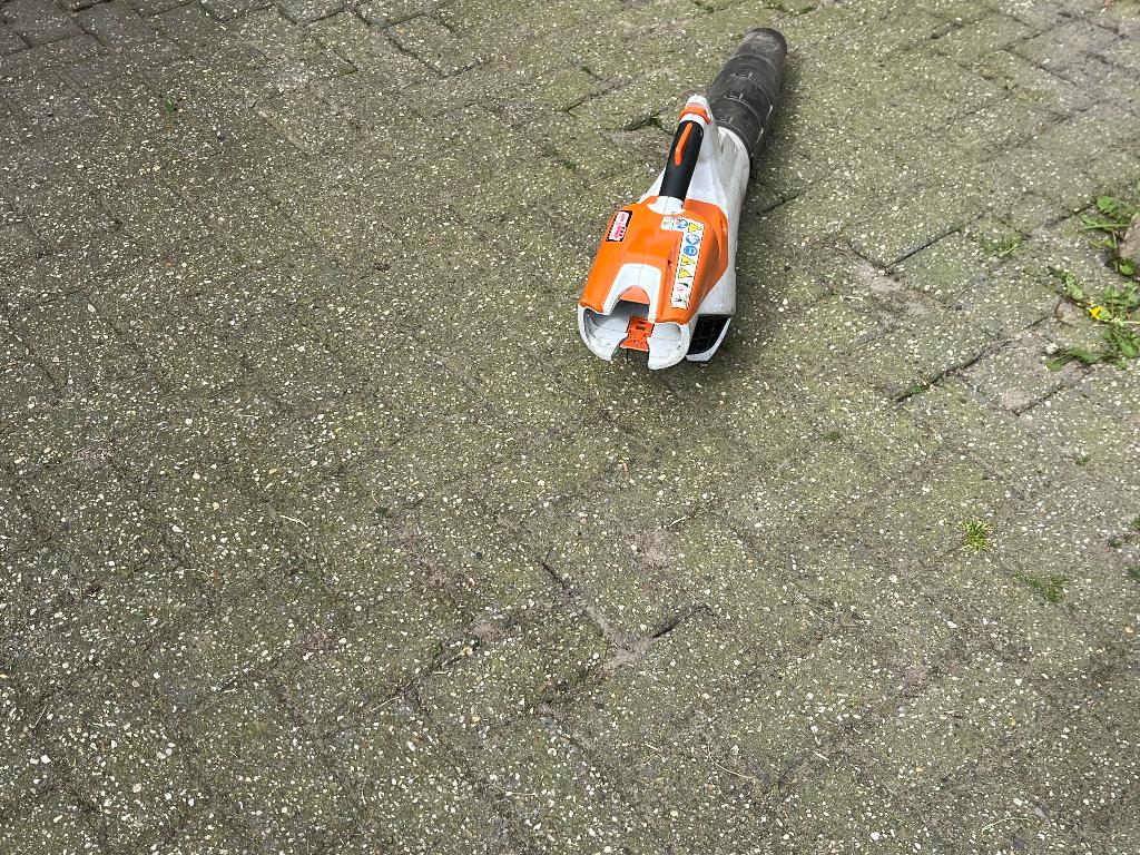 Accu bladblazer stihl, Tuin en Terras, Bladblazers, Ophalen, Stihl, Gebruikt, Accu