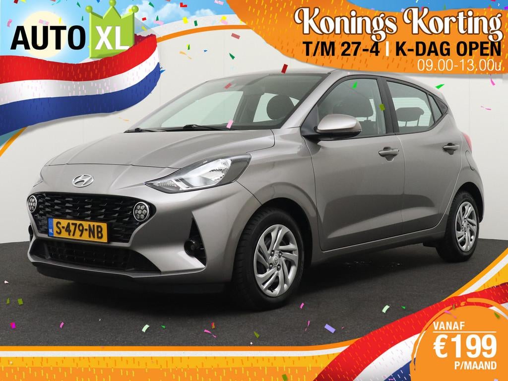 Hyundai i10 1.0 Comfort Smart+ Camera Carplay Navi Cruise LE, Auto's, Hyundai, Voorwielaandrijving, Stof, Gebruikt, 899 kg