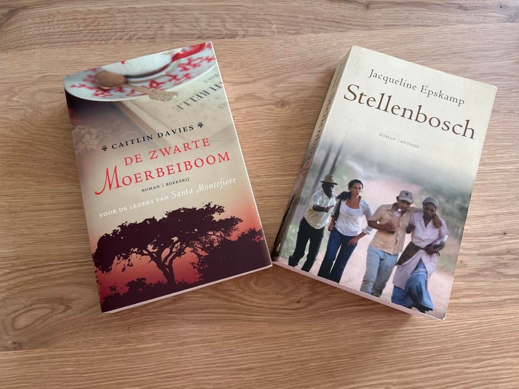 2 romans: De Zwarte Moerbeiboom & Stellenbosch, Ophalen of Verzenden, Gelezen, Nederland