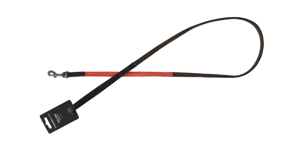 51 DEGREES NORTH Milano Hondenriem Kaki-Oranje S 120 cm -30%, Ophalen of Verzenden, Nieuw, Hondenriem