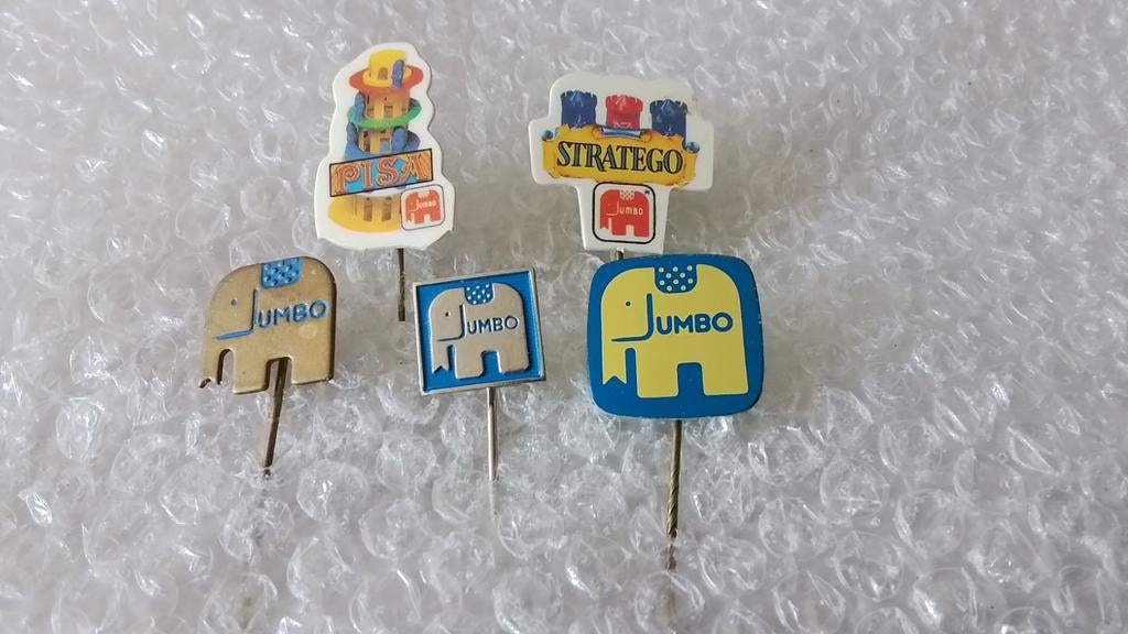 5 verschillende speldjes jumbo spelletjes en puzzels, Verzamelen, Ophalen of Verzenden, Zo goed als nieuw, Overige onderwerpen