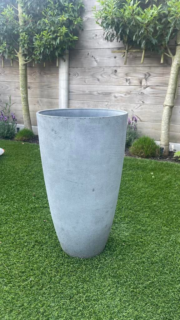 Plantenpot, Tuin en Terras, Bloembakken en Plantenbakken, Gebruikt, Kunststof, Balkon, Tuin, 30 tot 60 cm, Minder dan 60 cm, Rond