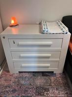Gratis Witte Commode met 3 Lades, Ophalen, Gebruikt, 50 tot 70 cm, 100 cm of meer