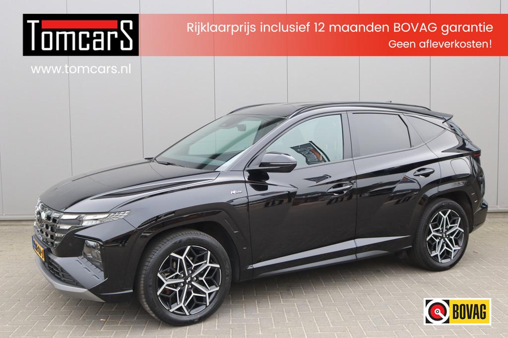 Hyundai Tucson 1.6 T-GDI PHEV N Line 4WD Trekhaak/Camera/Win, Gebruikt, Euro 6, 4 cilinders, Zwart