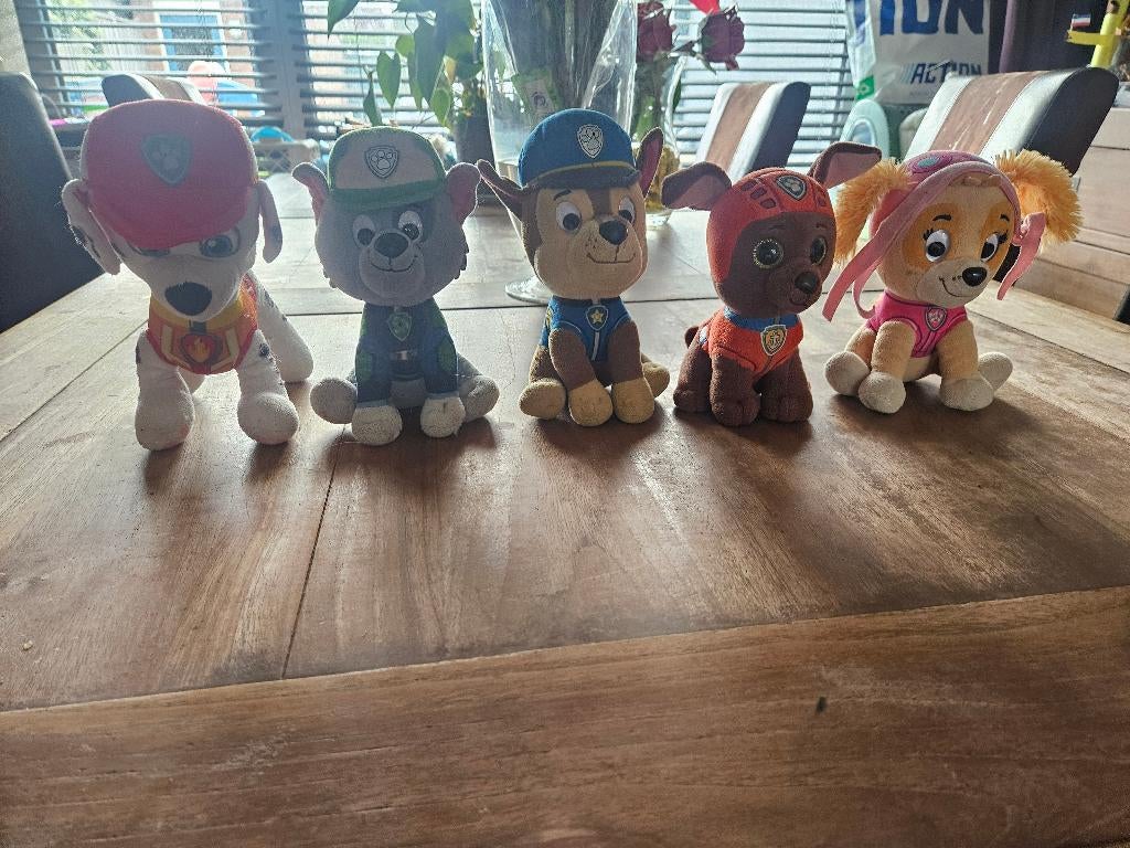 Paw patrol knuffels, Paw Patrol, Ophalen of Verzenden, Zo goed als nieuw, Hond