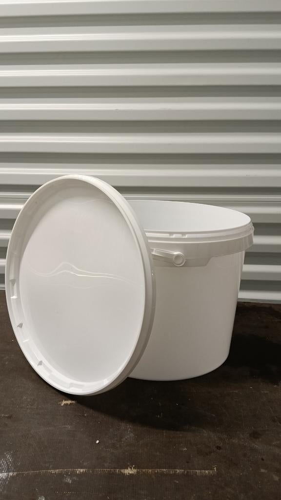 Kleine plastic emmer 10 liter, Ophalen of Verzenden