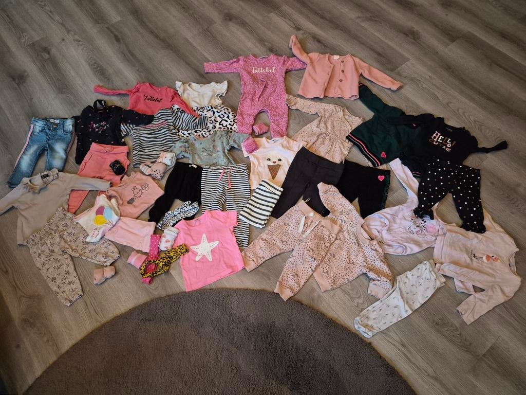 Pakket meisjeskleding maat 68, Ophalen of Verzenden, Zo goed als nieuw