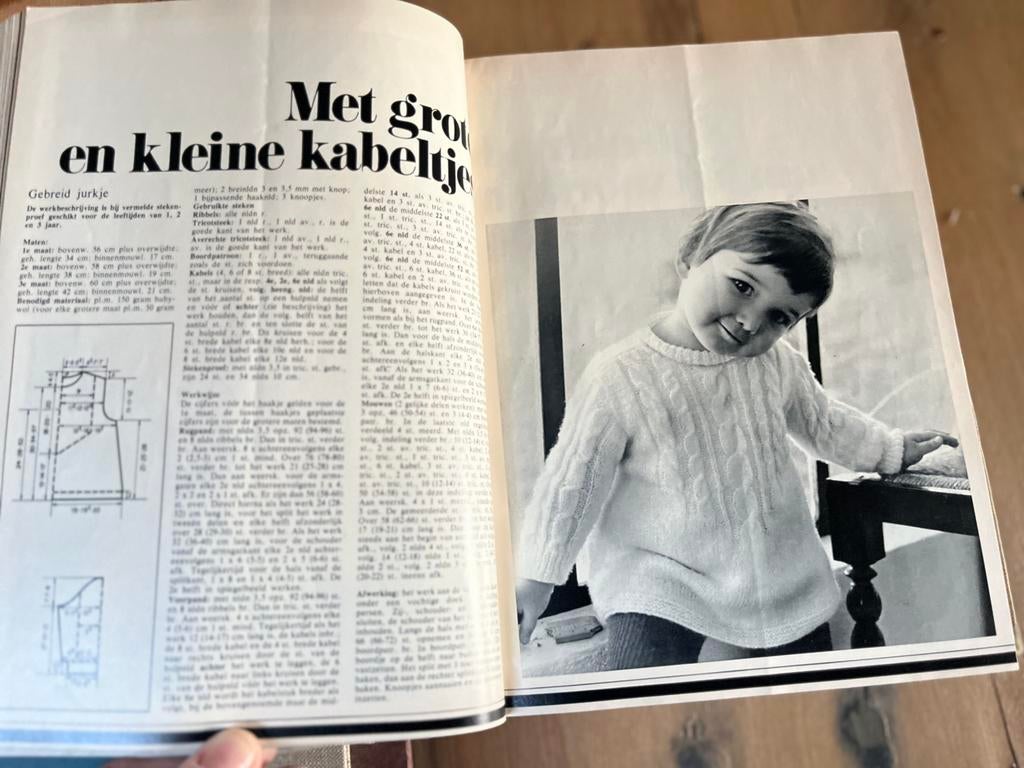 Vintage haak, brei en borduur patronen (Ariadne), Ophalen of Verzenden, Gebruikt, Breien of Haken, Patroon of Boek