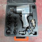 Nieuwe Ferm ATM1043 - pneumatische slagmoersleutel in Koffer, Doe-het-zelf en Verbouw, Ophalen of Verzenden, Nieuw