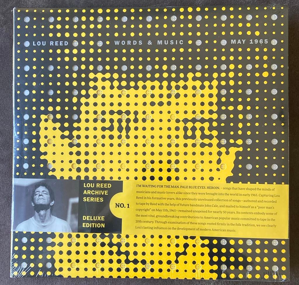 Lou Reed Words & Music Deluxe Edition vinyl sealed may1965, Cd's en Dvd's, Ophalen of Verzenden, Nieuw in verpakking, 12 inch