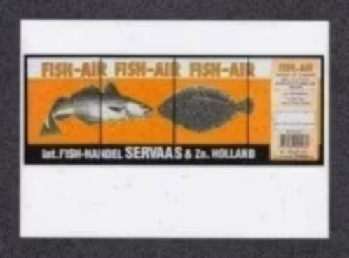 Suriname Fish Air Servaas Beekhoven Blommestein IJmuiden, Ophalen of Verzenden, 1980 tot heden, Ongelopen, Buiten Europa