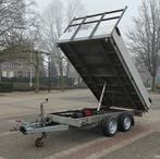 Atec 3 zijdige elektrische kipper aanhanger 310x180 2500kg, Auto diversen, Ophalen, Gebruikt