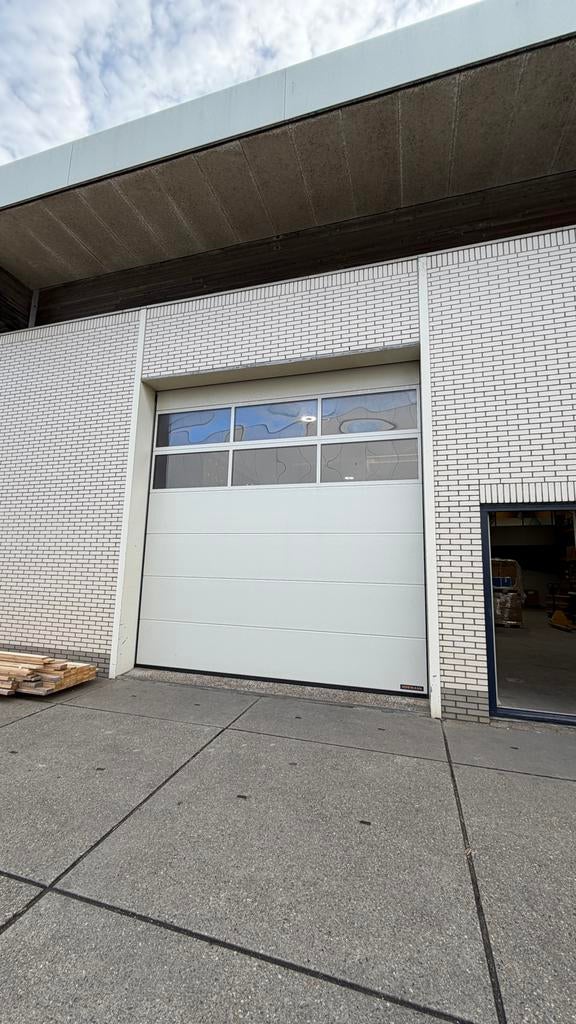 Hormann roldeur 4x4m, Gebruikt, Garagedeur, Ophalen of Verzenden, 120 cm of meer