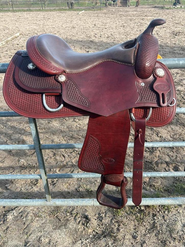 WestCoast PRO reiner Westernzadel 17”, Dieren en Toebehoren, Paarden en Pony's | Zadels, Western, Ophalen