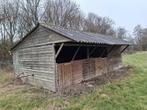 Houten schuurtje / stalletje / tuinhuisje, Tuin en Terras, Tuinhuizen, Ophalen, Gebruikt, Schuur, Zonder ramen