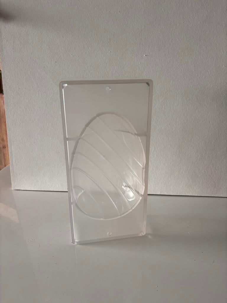 Chocolade mal paasei 18cm, Ophalen of Verzenden