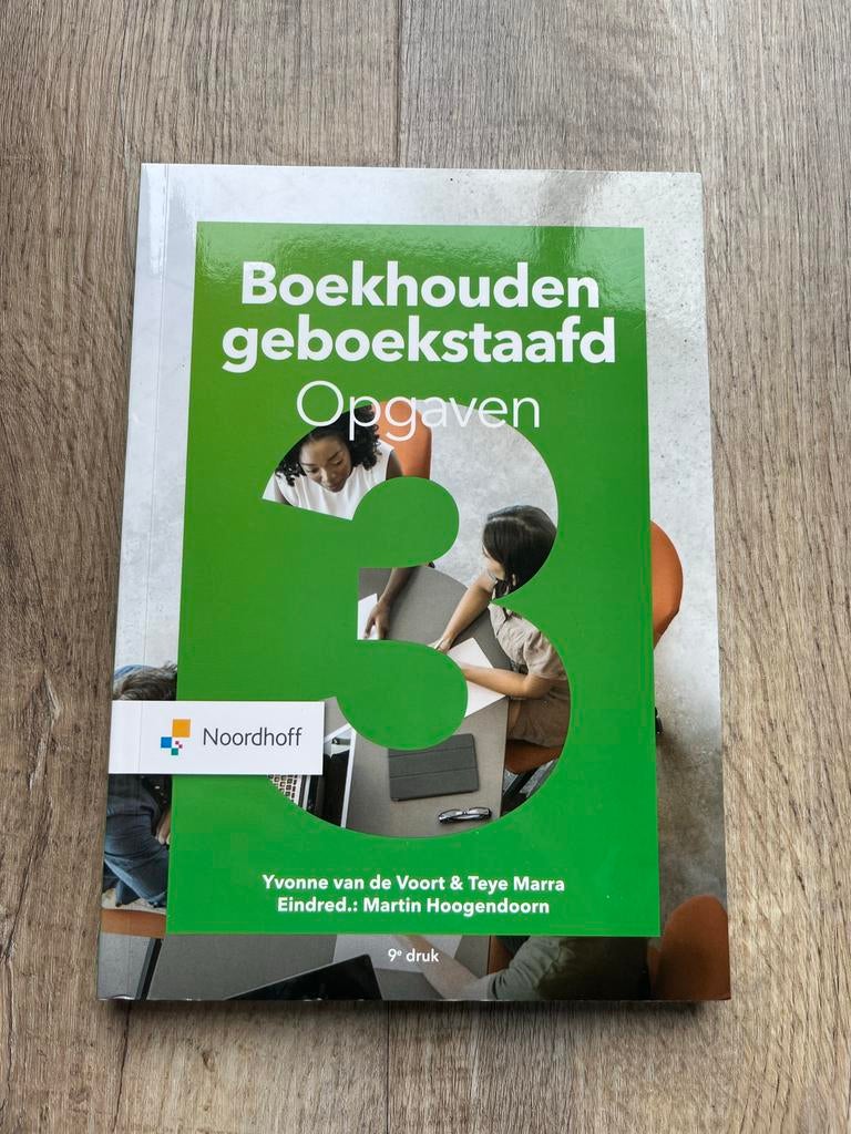 Boekhouden geboekstaafd Opgaven 3 - 9e druk Nooit Gebruikt, Ophalen of Verzenden, Nieuw, Accountancy en Administratie