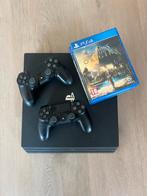 PlayStation 4 Pro met 2 controllers en 5 games, Spelcomputers en Games, Spelcomputers | Sony PlayStation 4, Ophalen, Met games