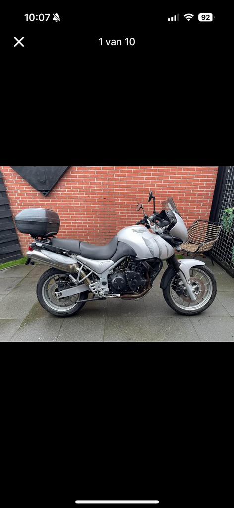 Triumph tiger 955i, Motoren, Ophalen, Gebruikt