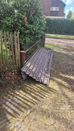 metalen afdak 2,40 x 1,30 ; gratis af te halen, Doe-het-zelf en Verbouw, Metalen, Ophalen, Gebruikt, IJzer