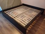 Malm bed Ikea 180x200, Huis en Inrichting, Slaapkamer | Bedden, Ophalen, Gebruikt, Zwart, Tweepersoons