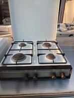 Gasstel met 4 pitten - Compact en functioneel, Caravans en Kamperen, Ophalen of Verzenden, Gebruikt