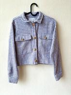 Costes Cropped Tweed Jasje in lila en wit - Maat XS, Kleding | Dames, Maat 38/40 (M), Paars, Ophalen of Verzenden, Jasje