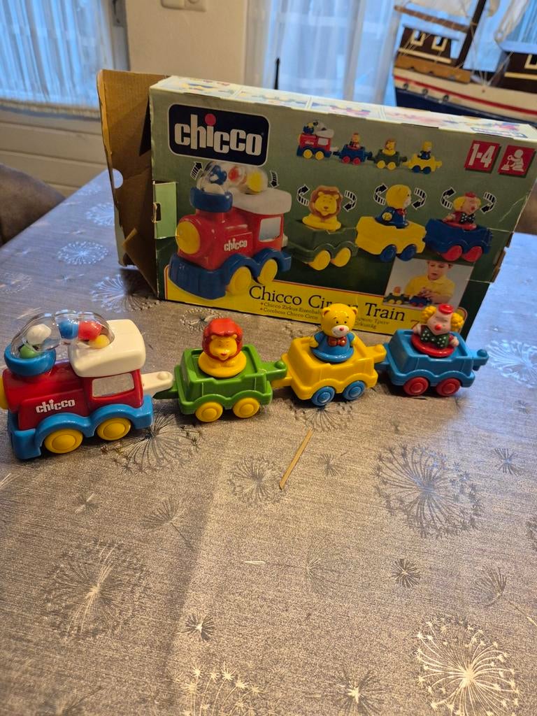 Chicco Circus Trein Speelgoed met Originele Doos, Ophalen of Verzenden