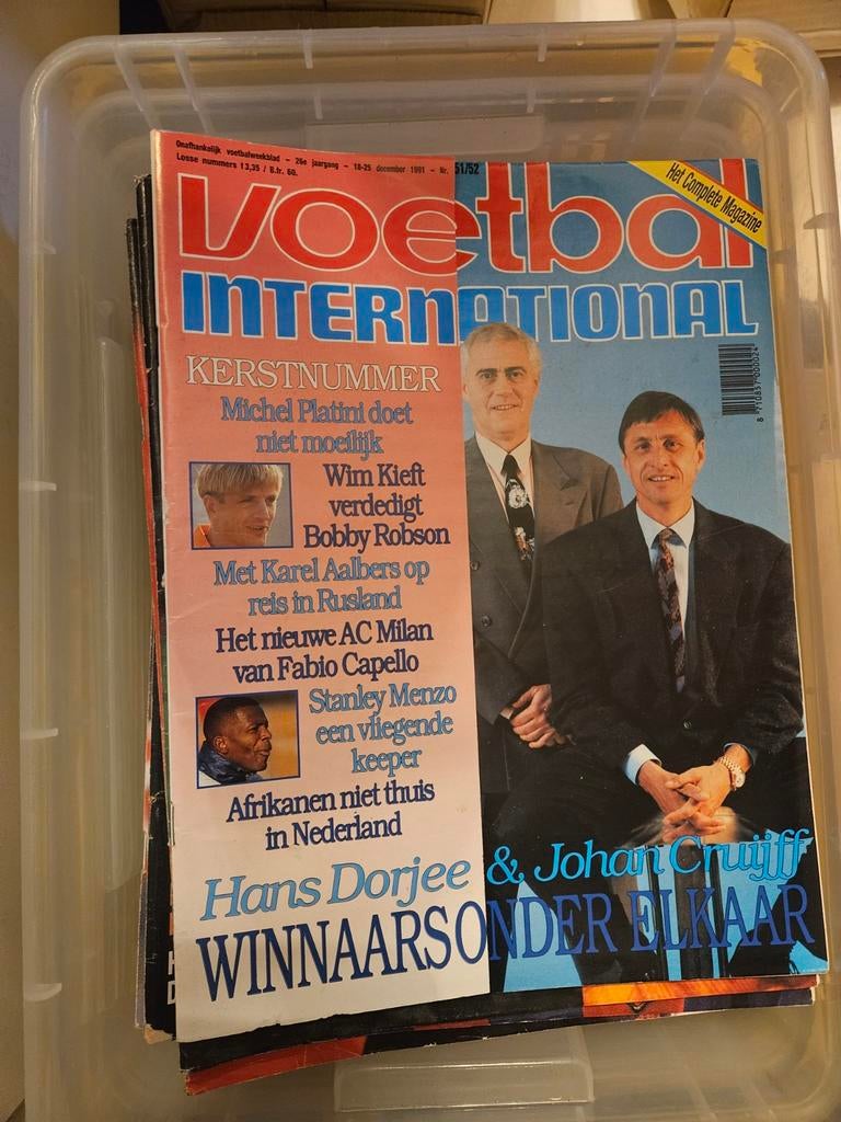 Voetbal International jaargangen 1990 & 1993 compleet, Ophalen of Verzenden