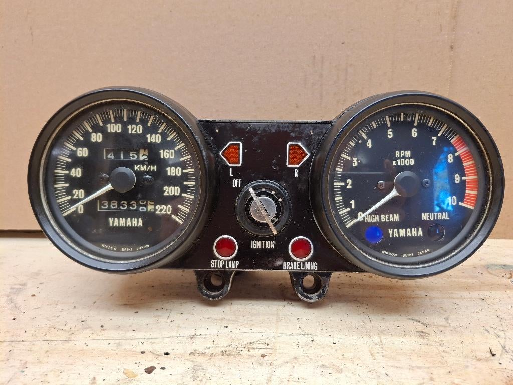 cockpit /tellerset Yamaha XS650 xs 650 xs1 xs2, .., Gebruikt, .., Ophalen