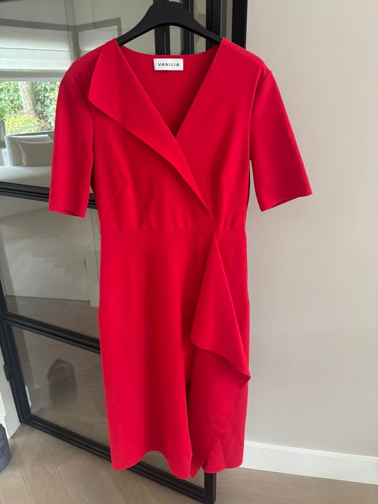 Vanillia wrap jurk maat 38, Kleding | Dames, Ophalen of Verzenden, Zo goed als nieuw, Maat 38/40 (M)