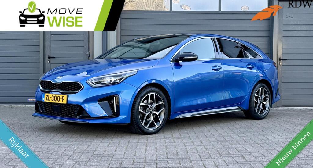 Kia ProCeed 1.0 -120pk T-GDI | GT-Line | 125.000 KM NAP | TO, Auto's, Kia, Voorwielaandrijving, Gebruikt, Blauw, Origineel Nederlands