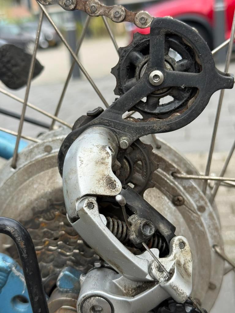 Help: Dame heeft een geblokkeerde fiets, Ophalen, Gebruikt, Overige merken