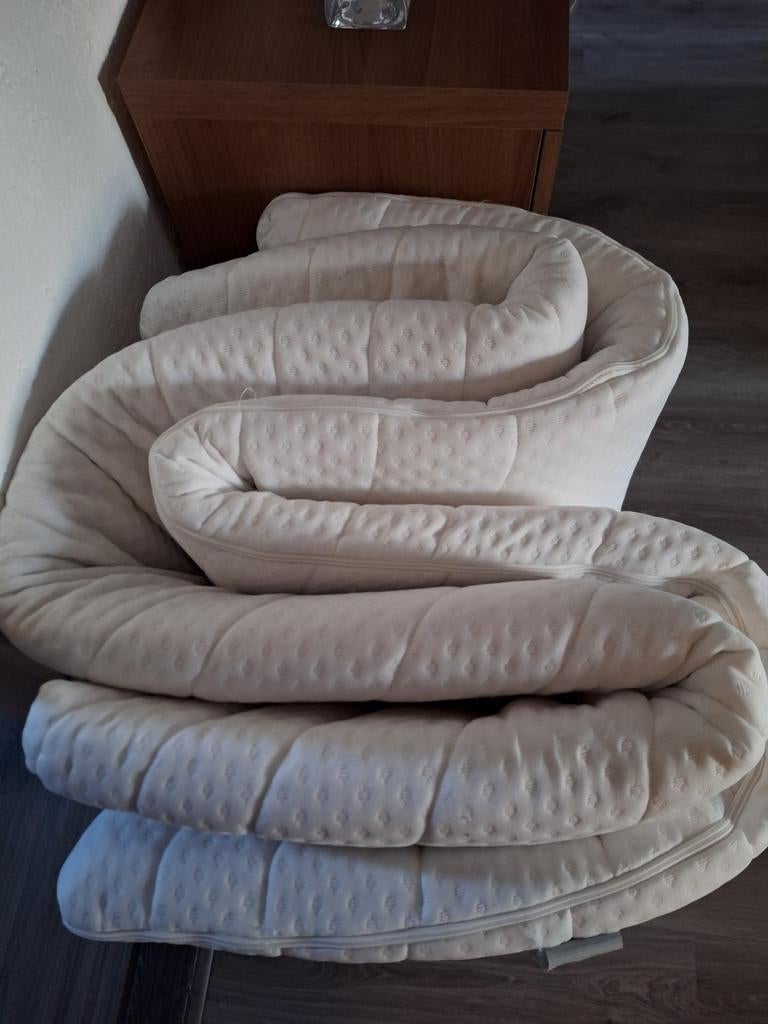 Topper traagschuim gratis af te halen, Ophalen, Gebruikt, Tweepersoons, 180 cm