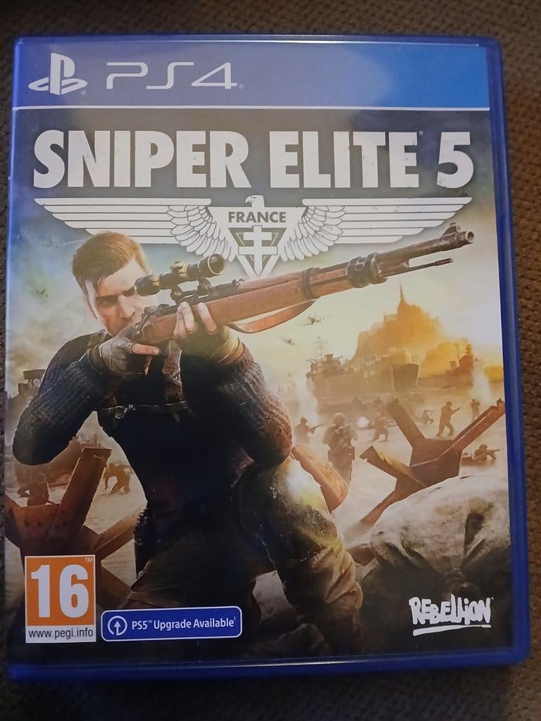 Sniper elite 5 ps4 te koop., Spelcomputers en Games, Shooter, 1 speler, Ophalen of Verzenden, Zo goed als nieuw