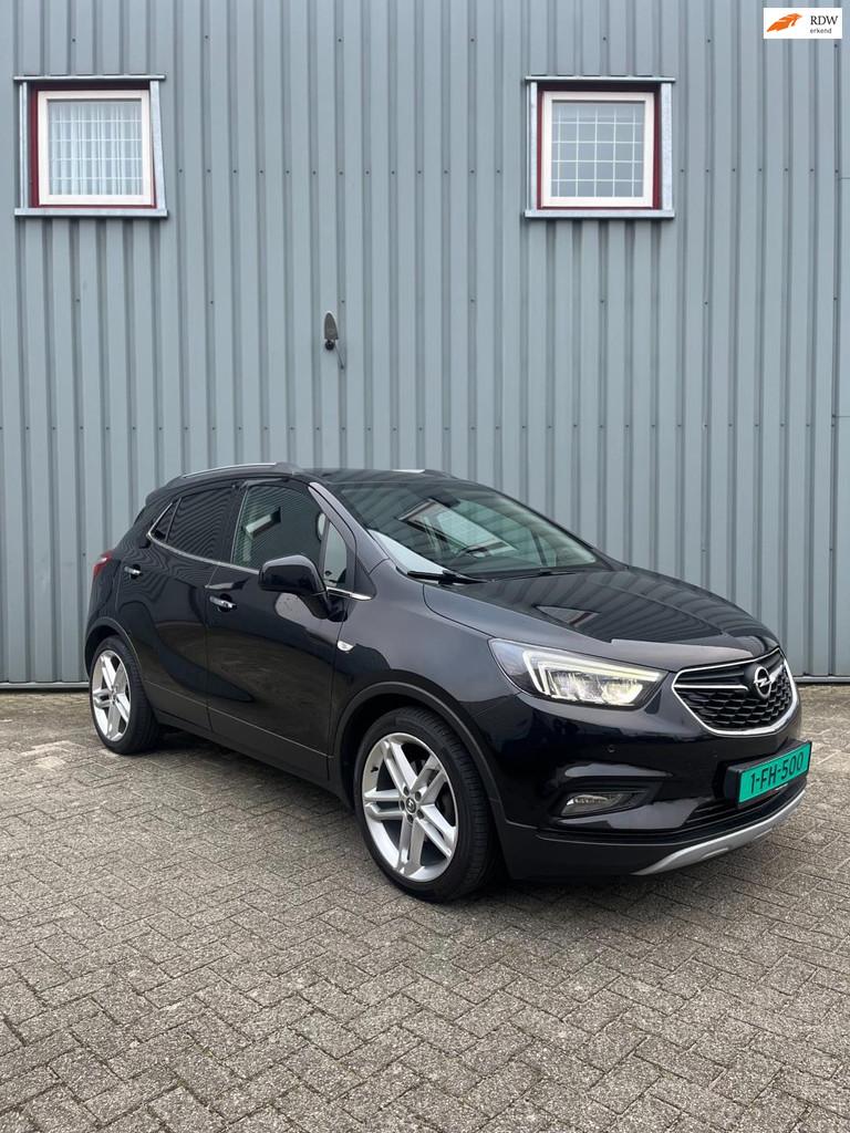 Opel Mokka X 1.4 Turbo sportuitvoering/bose/carplay/18inch, Auto's, Opel, Automaat, Gebruikt, Zwart, MokkaX