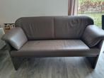 Jori bank 2.5-zits leer, Huis en Inrichting, Banken | Bankstellen, Ophalen, Gebruikt, Driepersoons, Rechte bank