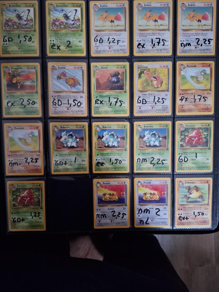 Jungle losse kaart verkoop - pokemon, Ophalen of Verzenden, Zo goed als nieuw