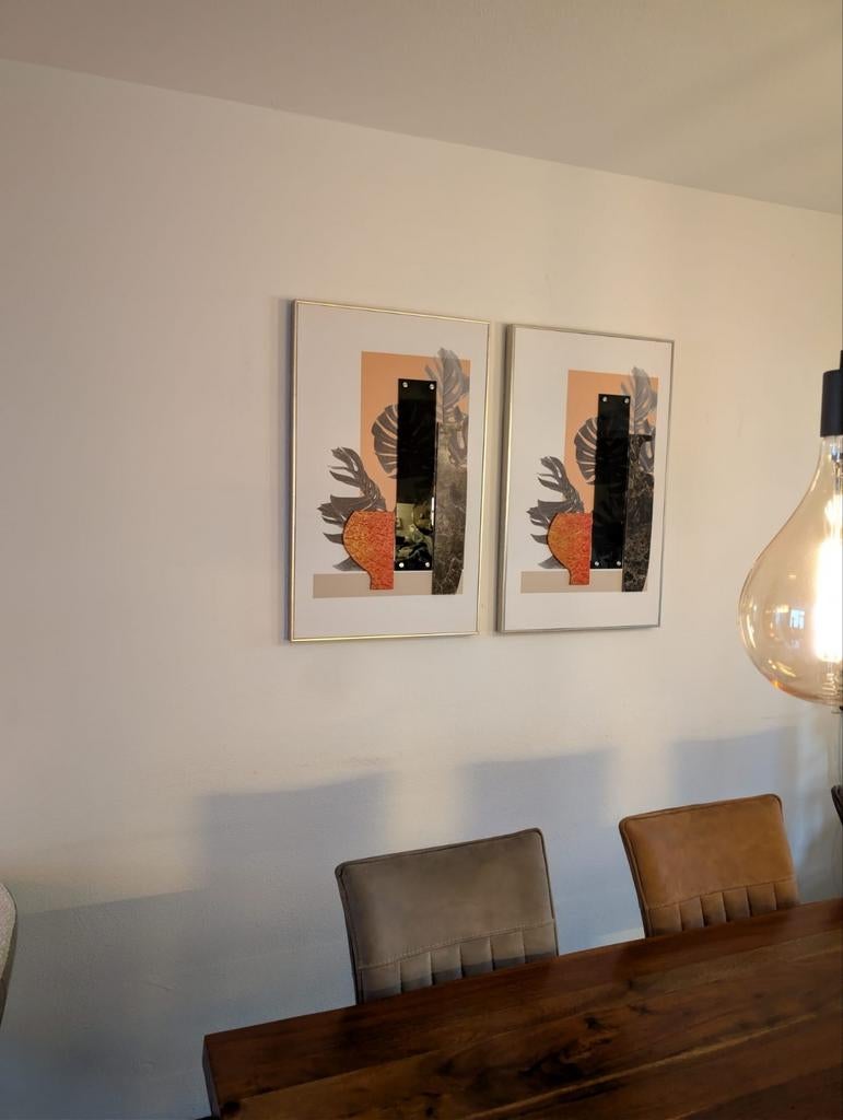 2 Nieuw in doos COCO maison Seventies Orange  €50 per stuk, Huis en Inrichting, Woonaccessoires | Schilderijen, Tekeningen en Foto's