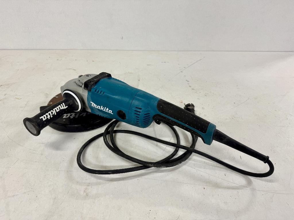Makita GA9020 Haakse Slijper 230mm 2200W, Ophalen, Gebruikt, 1000 watt of meer, Haakse handslijpmachine