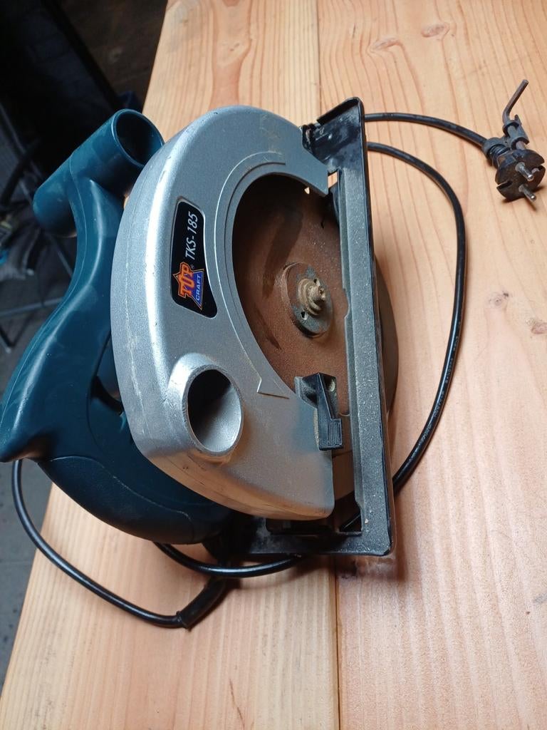 Ferm Cirkelzaag CSM6002 - 1200W - Max. 65mm zaagdiepte, Ophalen of Verzenden