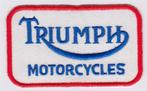 Triumph motorcycles stoffen opstrijk patch embleem #14, Ophalen of Verzenden, Nieuw