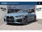 BMW 4 Serie Cabrio M440i xDrive Automaat / Air Collar / Adap, Auto's, BMW, Automaat, Zwart, 4 stoelen, Bedrijf