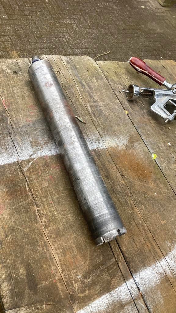 Diamant kernboor 60 mm in goede staat 430 mm  lang, Ophalen, Gebruikt, Gereedschap of Toebehoren