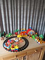 playmobil 1.2.3. boerderij, land, zee, lucht, bosdieren ea., Kinderen en Baby's, Ophalen of Verzenden, Zo goed als nieuw, Complete set