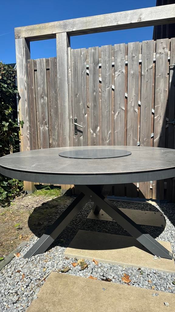 Tuintafel rond, Tuin en Terras, Ophalen, Rond, Metaal